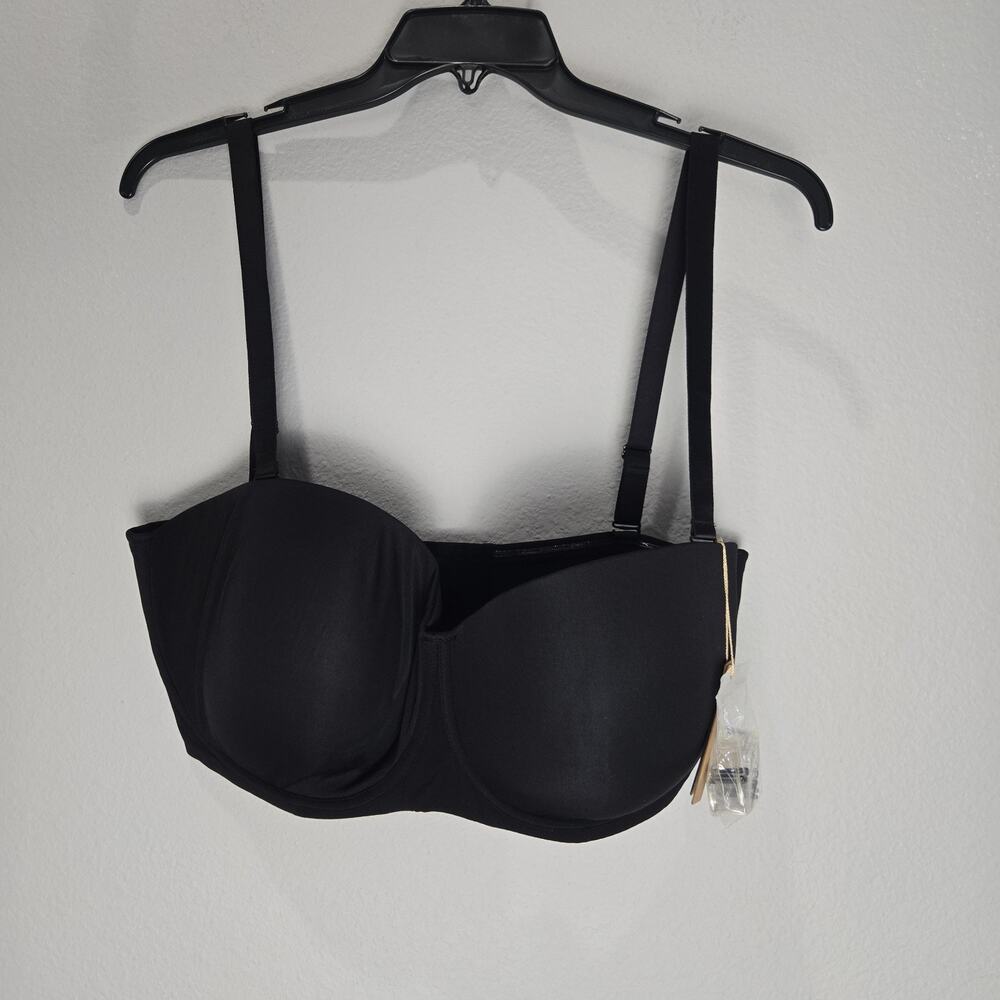Shapellx 46H Black Bra Underwire Lined